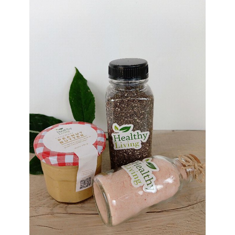 

Chia Seeds + Peanut Butter + Himalayan