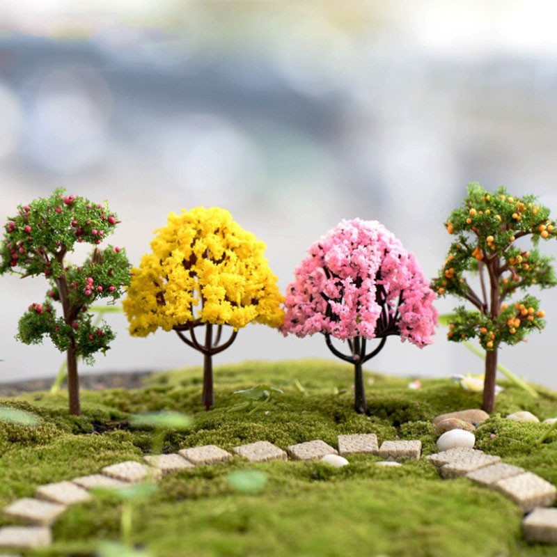 Tanaman Bunga Sakura Untuk Maket Miniatur Terrarium Diorama - MNB45