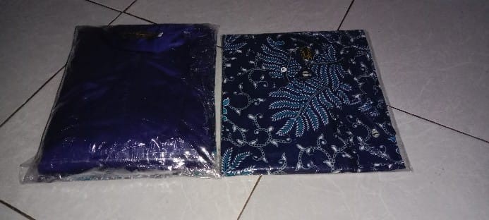 Baju Batik Couple Baju Kondangan Couple Tile Doty Original Batik Karyaku Pekalongan