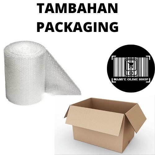 

Tambahan Packaging | Kardus + Bubble Wrap Ukuran besar |Khusus