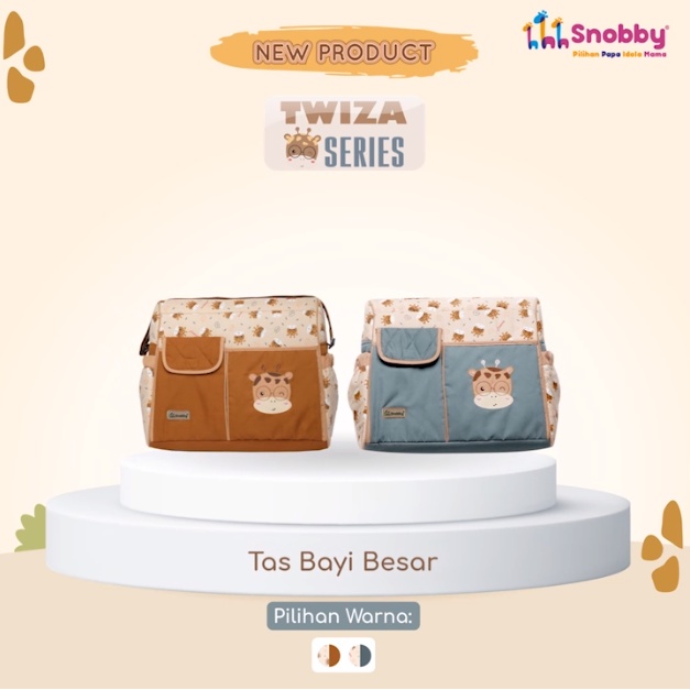 Snobby Tas Bayi Besar Twiza - TPT6971 Tas Bayi Baru Lahir