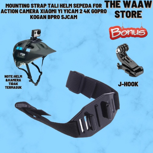 Strap Helm Sepeda Mount Tali Helm Sepeda For Action Camera Gopro Xioami Yi Bpro Kogan