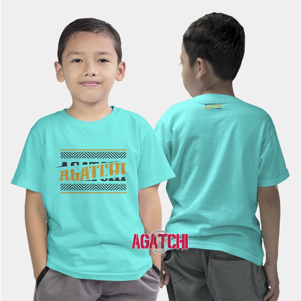 Baju Kaos Distro Atasan Anak Laki-Laki Agatchi Code SL4