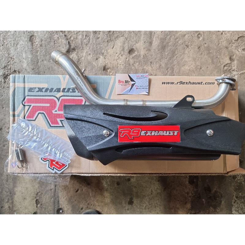 knalpot r9 misano aerox,adv,nmax old, nmax new