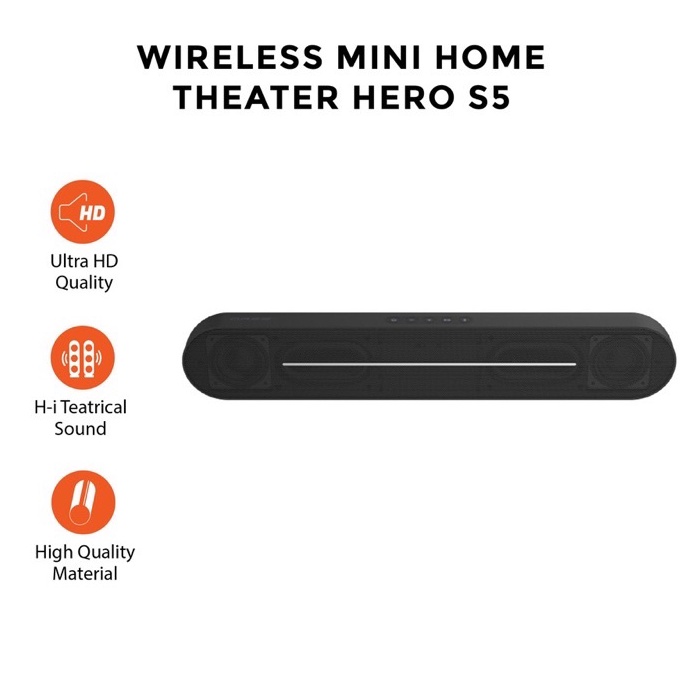 Olike Oase Bluetooth Speaker long lasting Mini Home Theater Dynamic Bass Clear audio Hero S5 VS-B5