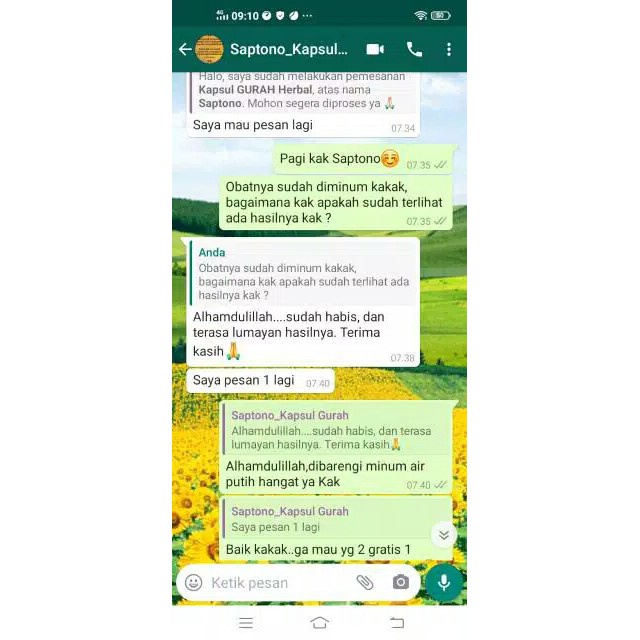 TRIPLEA - Kapsul Gurah Obat Sakit Tenggorokan Obat Batuk Berdahak Meluruhkan Dahak Obat Sesak Nafas Napas Paru paru Obat ASMA TBC Bronkitis Herbal-8