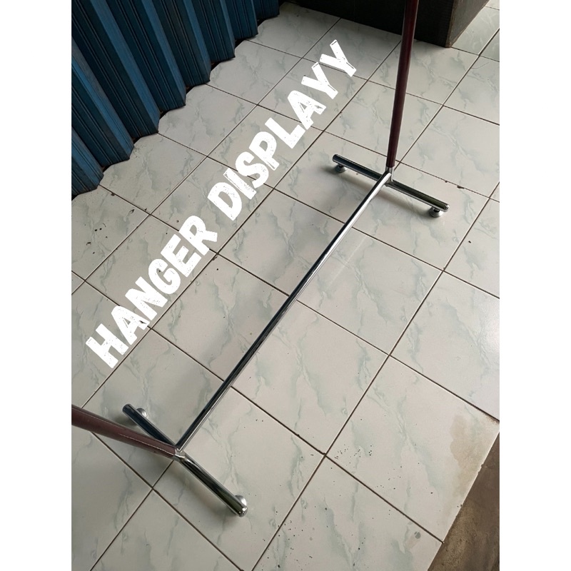 Hanger Gantungan Baju Palang Kotak 1 M ( 100 CM)