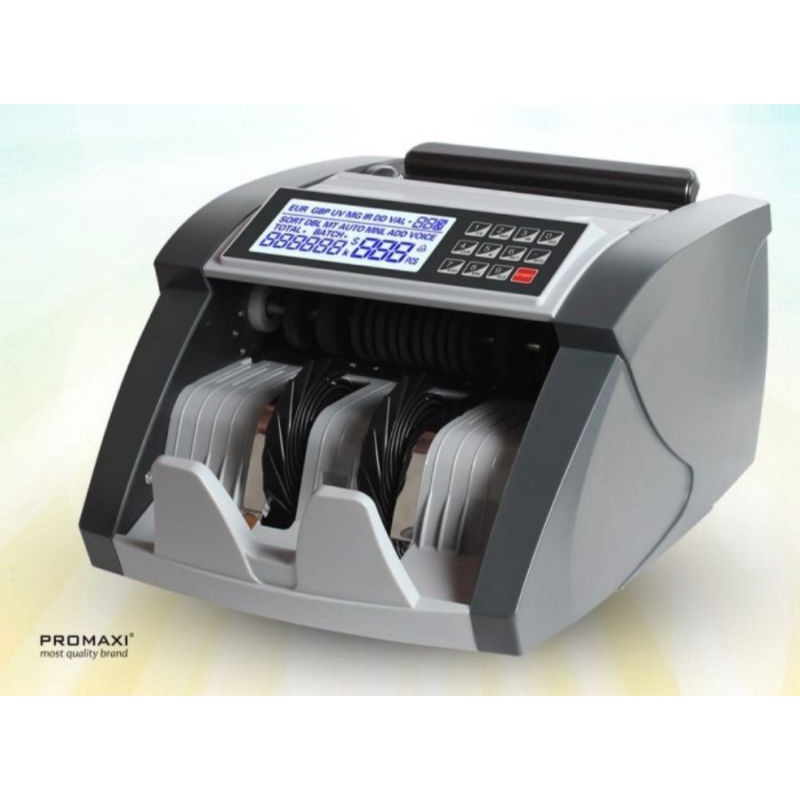 MESIN HITUNG UANG PROMAXI LD-22VM &amp; DISPLAY EXT / Money Counter With Calculating Function