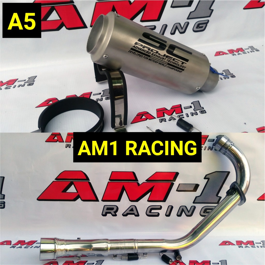 Kenalpot Knalpot Racing Kolong Underbelly Sc Project Projek Sandblast All new cbr150r cbr 150 R Cbu 