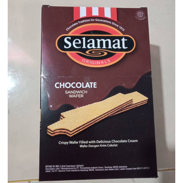 

Selamat wafer sandwich coklat 20 pcs