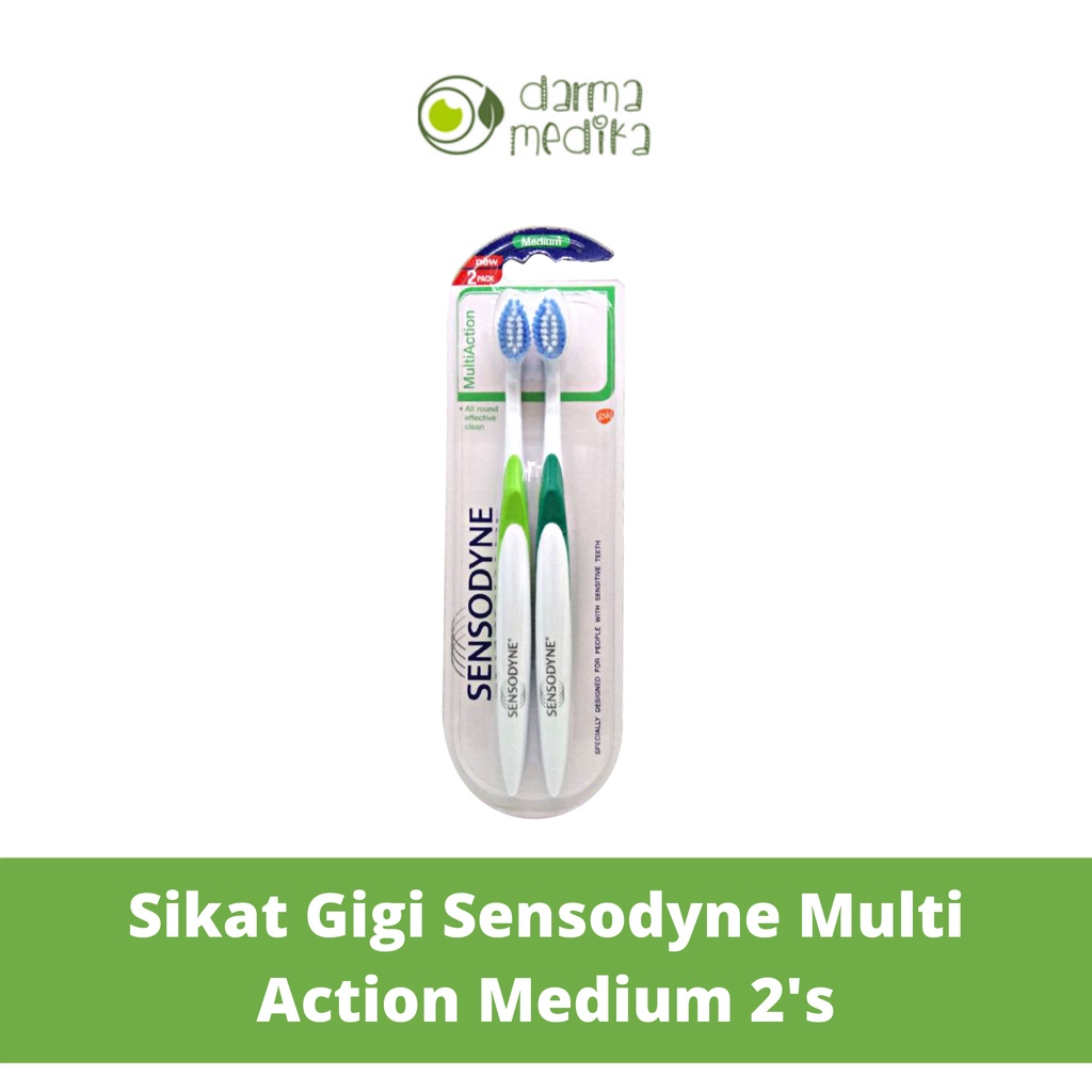 Sensodyne Sikat Gigi Multi Action 2's