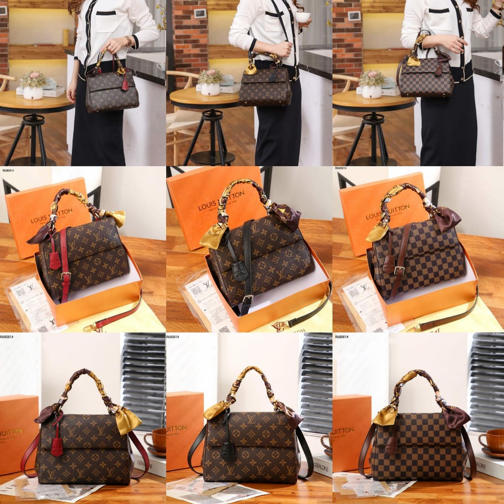 LV  Cluny with Syal Shoulder bag + Box R68081