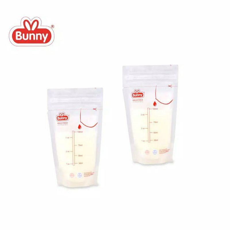 breast milk 100 ml lusty bunny. kantong asi