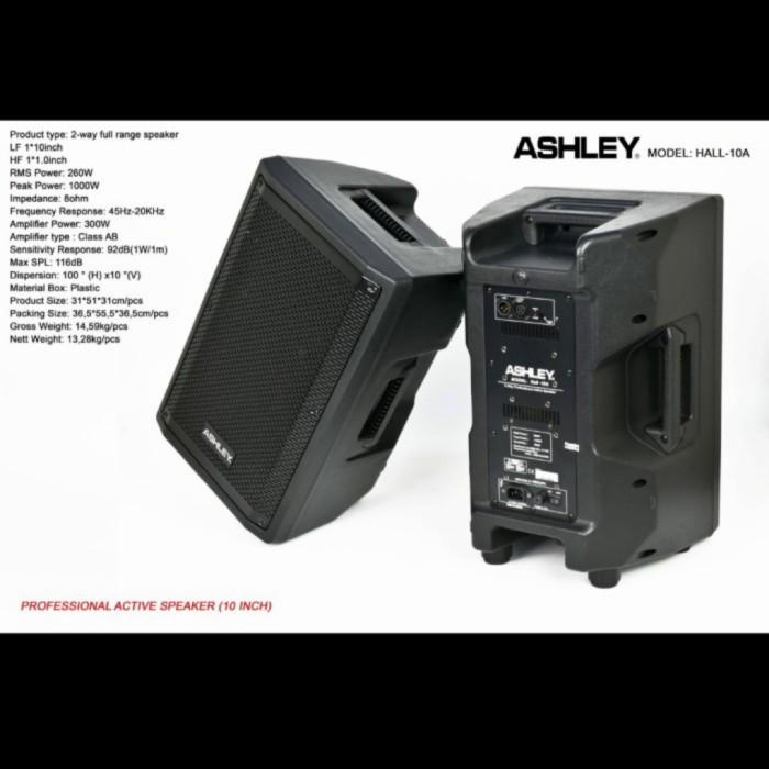 Speaker aktif aktive ashley hall 10a 10 a hall10a original 1pcs