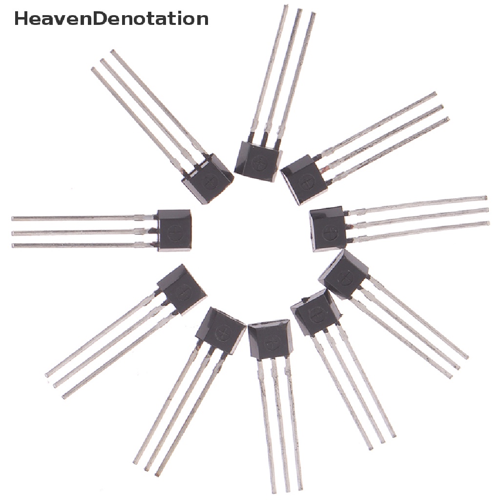 [HeavenDenotation] 10PCS 41F/0H41/SH41/SS41F/S41 Bipolar Hall Element Sensor TO-92UA Printing 41F