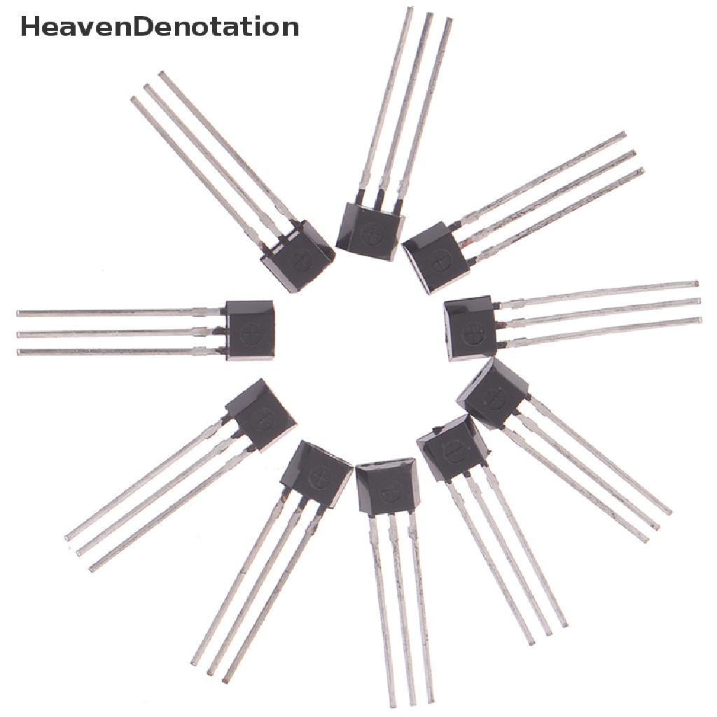 [HeavenDenotation] 10PCS 41F/0H41/SH41/SS41F/S41 Bipolar Hall Element Sensor TO-92UA Printing 41F