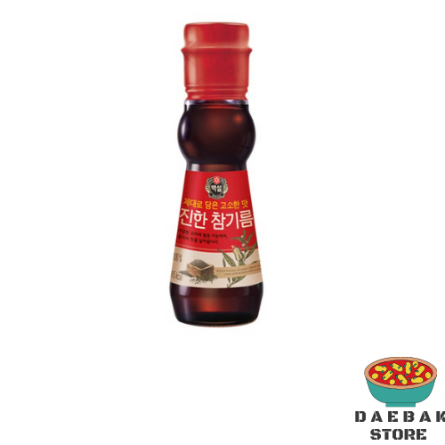 

CJ Beksul Sesame Oil - Minyak Wijen 110ml Made In Korea