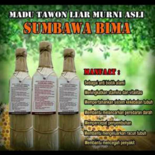 

Madu Sumbawa Murni original varian rasa manis dan pahit