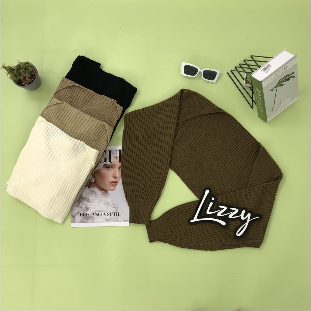 Lizzy - LIAM OVERSIZE CROP BOLERO CARDIGAN PREMIUM