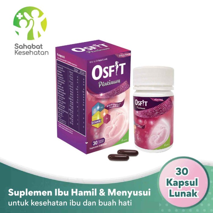 Ibu Hamil - Osfit Platinum / Vitamin Ibu Hamil / Folic Acid / Viplus