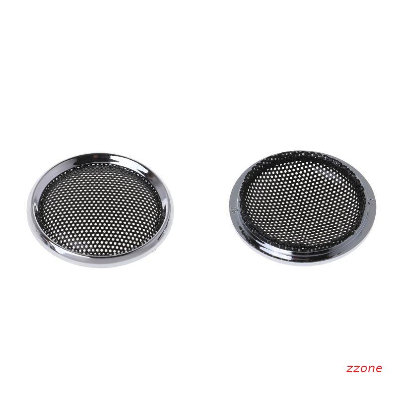 zzz 2PCS Speaker Cover Tweeter Grill Mesh Mesh Protection Grids Speakers Loudspeaker Mini 1 Inch DIY Accessories