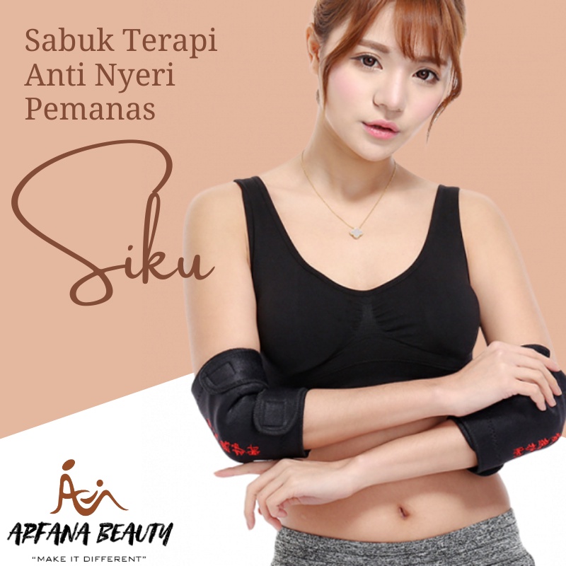 Sabuk Terapi Siku Lengan Tangan Magnetik Alat Pelindung Deker Siku Tangan Sakit Pemanas Penghilang Siku Nyeri Kesemutan Pegal Pegel Deker Tourmaline Turmalin Terapi Magnet Elbow Support Magnetic Sikut Mahnet Pria Wanita Dewasa Anak Premium Original