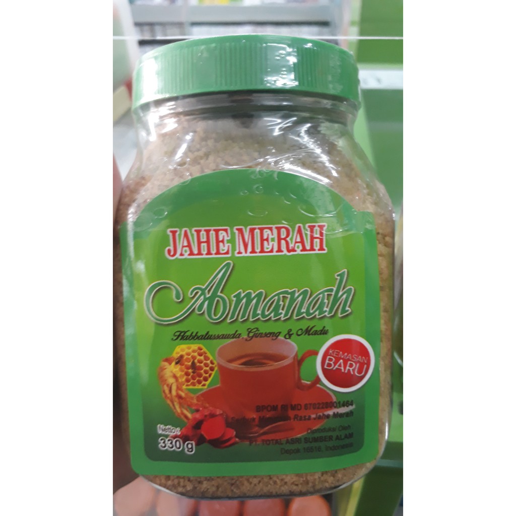 

JAHE MERAH AMANAH BOTOL