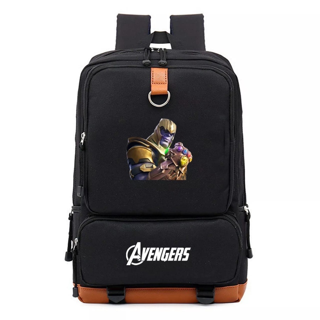 NIQABIS  Tas Ransel Anak Laki Laki Karakter THANOS Avengers Tas Sekolah Anak TK SD Tas Anak Cowok