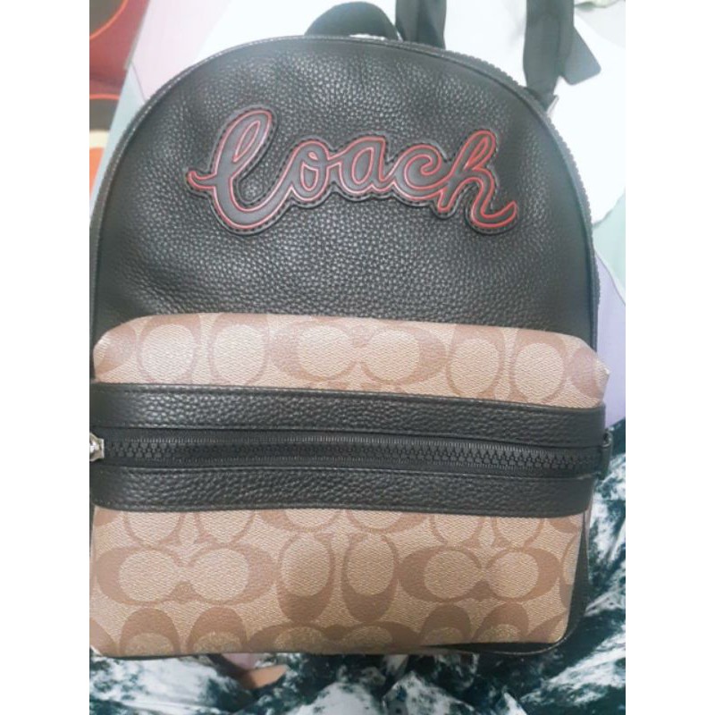 preloved coach backpack original