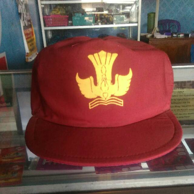 topi sd sablon
