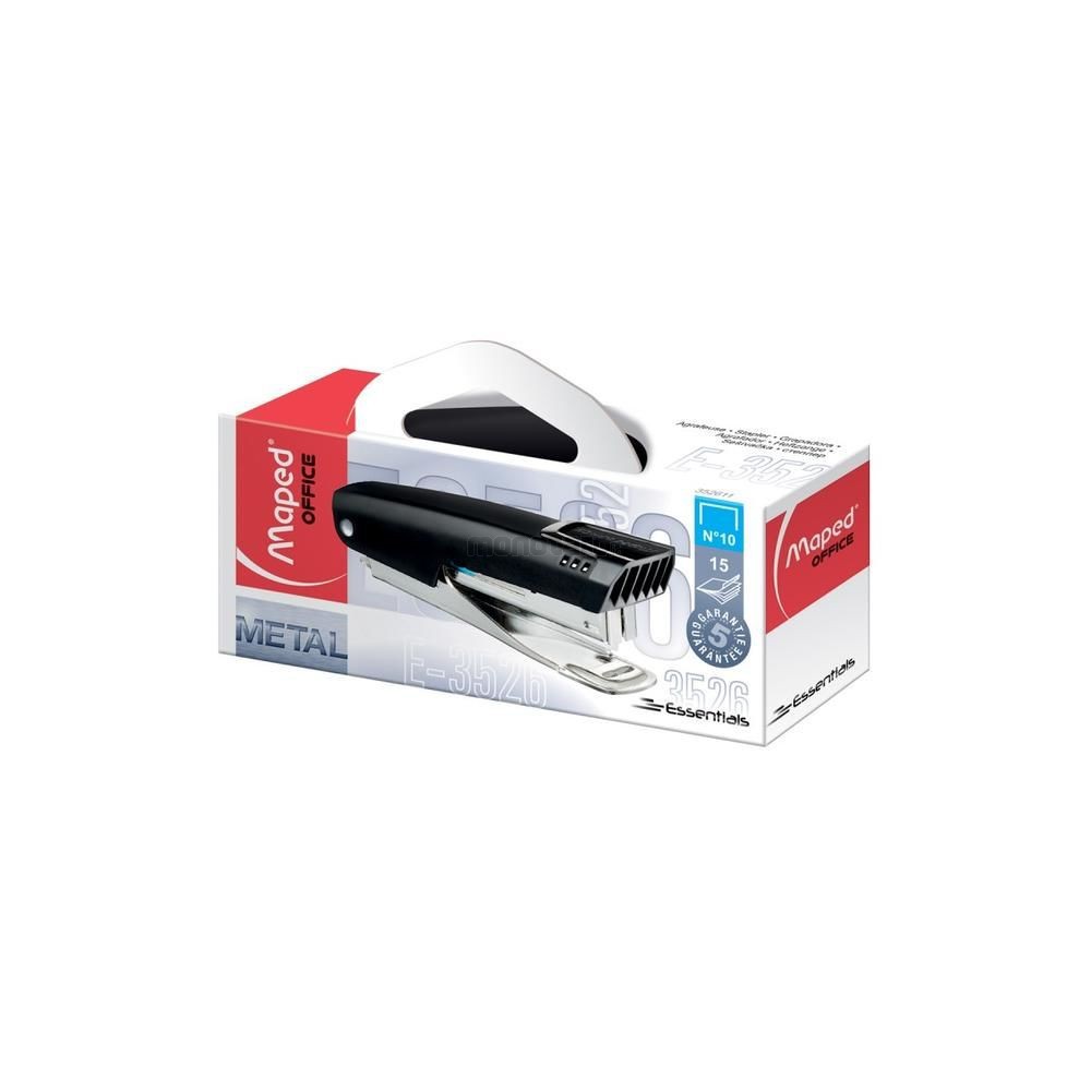 

Maped Office Metal Stapler no.10 For 15 Paper Pages Hekter / Staples Kertas