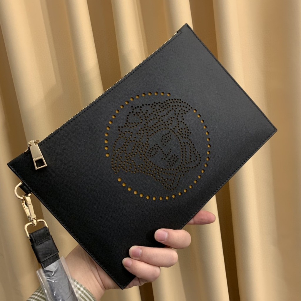 Versace Men's Clutch Bag Size 29x20x2cm