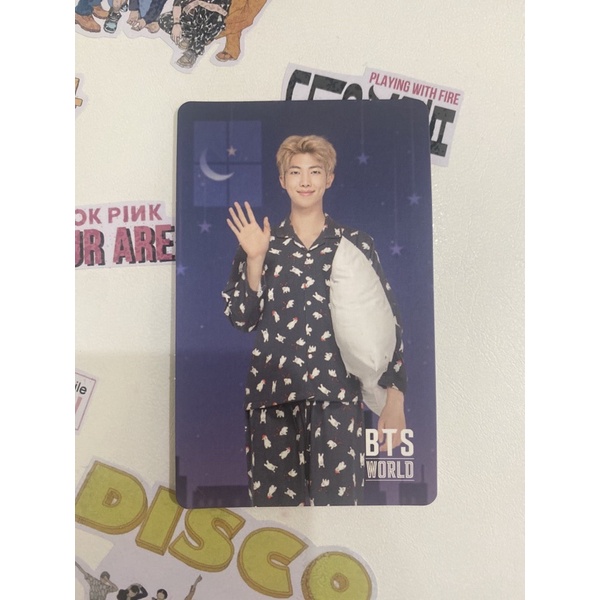 PHOTOCARD BTS WORLD RM LIMITED