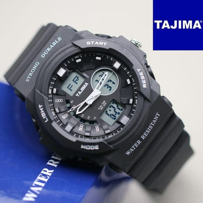 Termurah jam tangan Tajima sport original garansi anti air aksesoris pria Murah