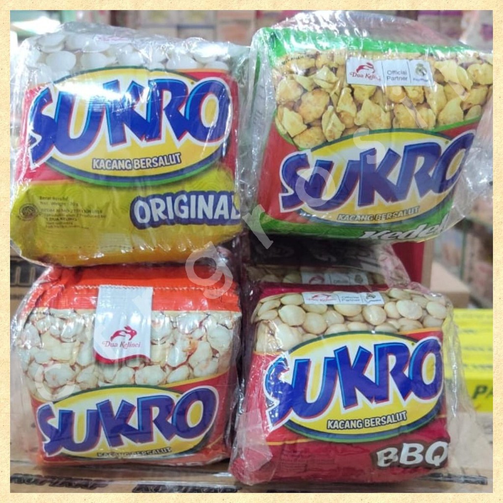 

KACANG SUKRO DUA KELINCI 10PCS