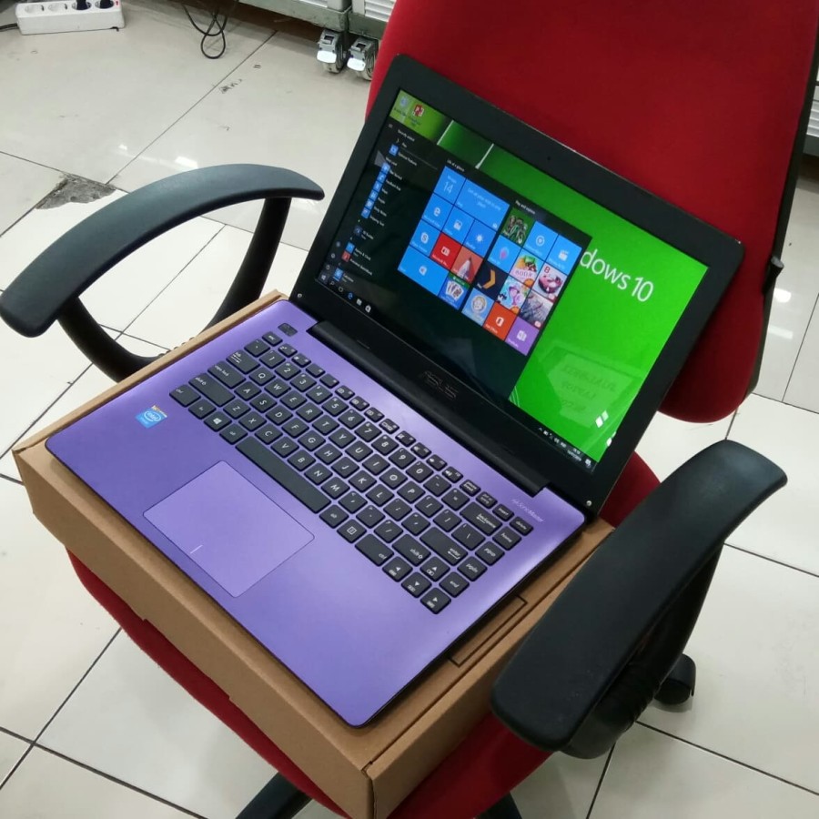 Laptop Leptop Asus X453M Hardisk 500GB RAM 2GB Mulus sangat istimewa