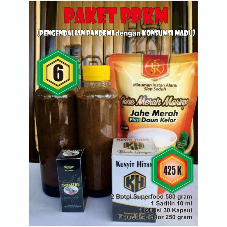 

IMUN BOOSTER HERBAL UNTUK MENAIKKAN IMUNITAS TUBUH SELAMA MASA PANDEMI | PAKET 6