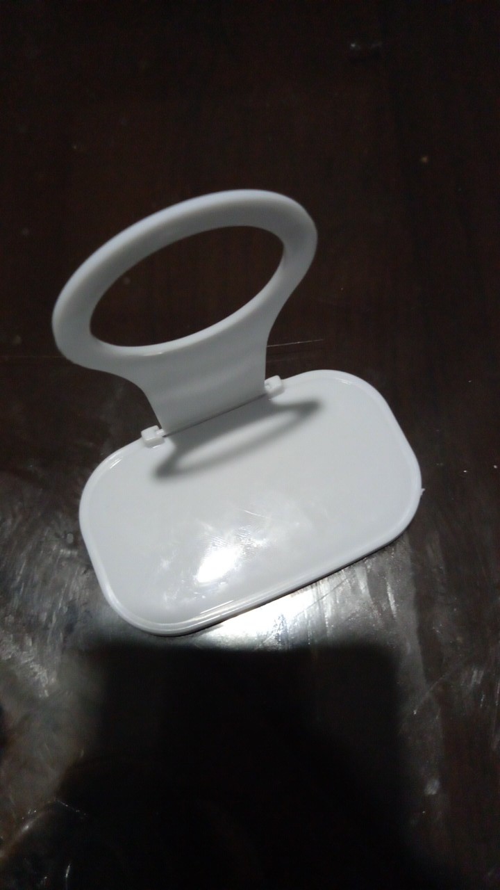 Tempat Dudukan Charger Smartphone Hp Frame Steker Tembok Gantung