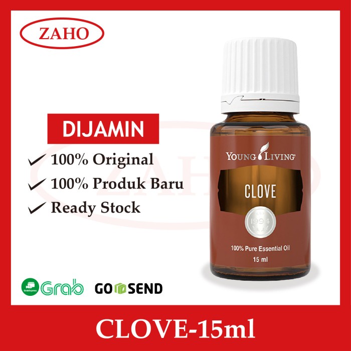 MUST HAVE CLOVE YL ESSENTIAL OIL YOUNGLIVING 15ML ORI TERLARIS