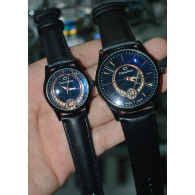 Jam tangan couple charles delon