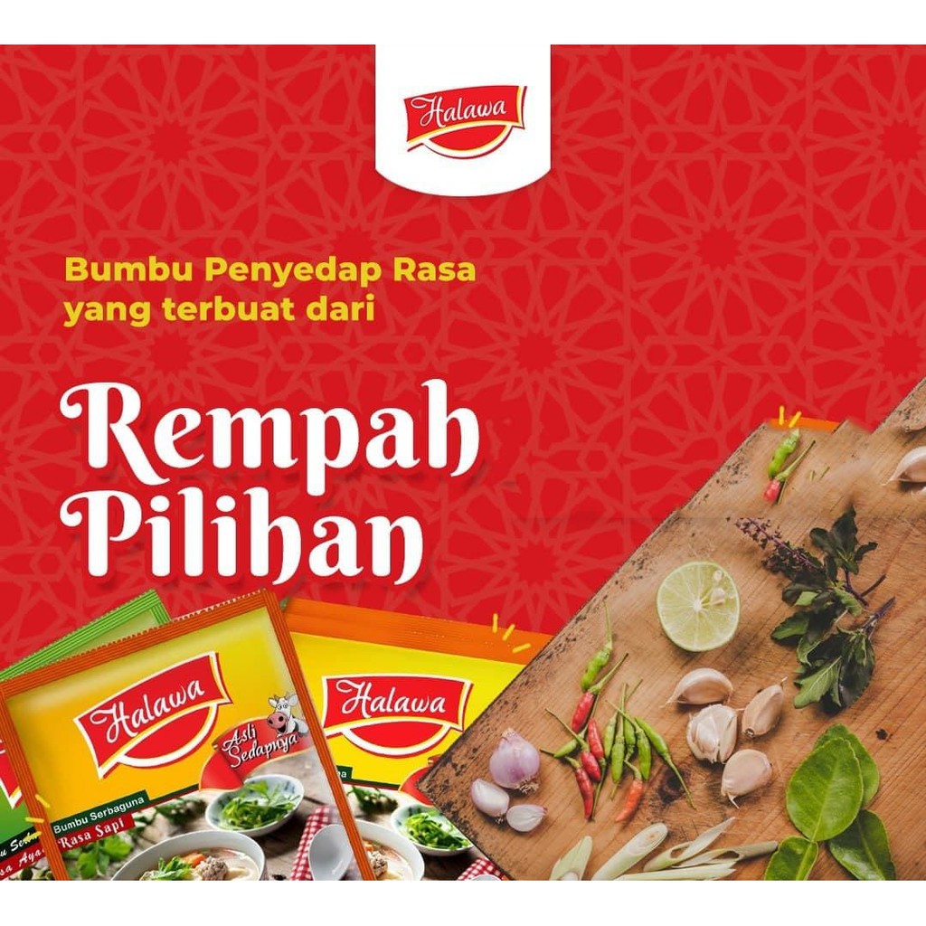 Halawa/Halawa Bumbu Probiotik/Halawa bumbu penyedap rasa