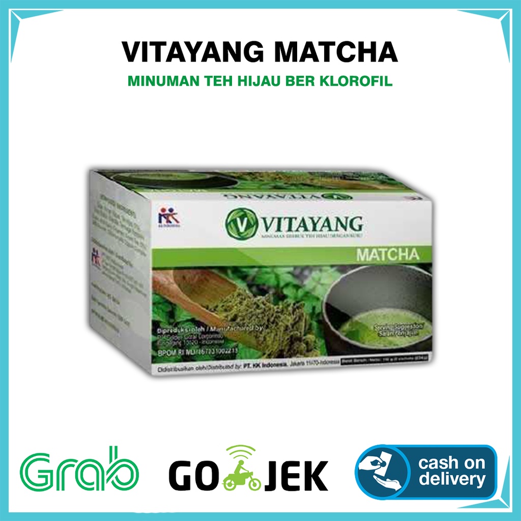 

Vitayang Matcha Minuman Serbuk Teh Hijau Memperbaiki Kualitas Sel Darah Merah Original KK Indonesia