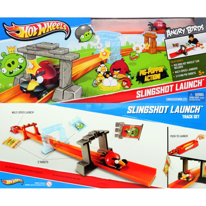 hot wheels slingshot launch