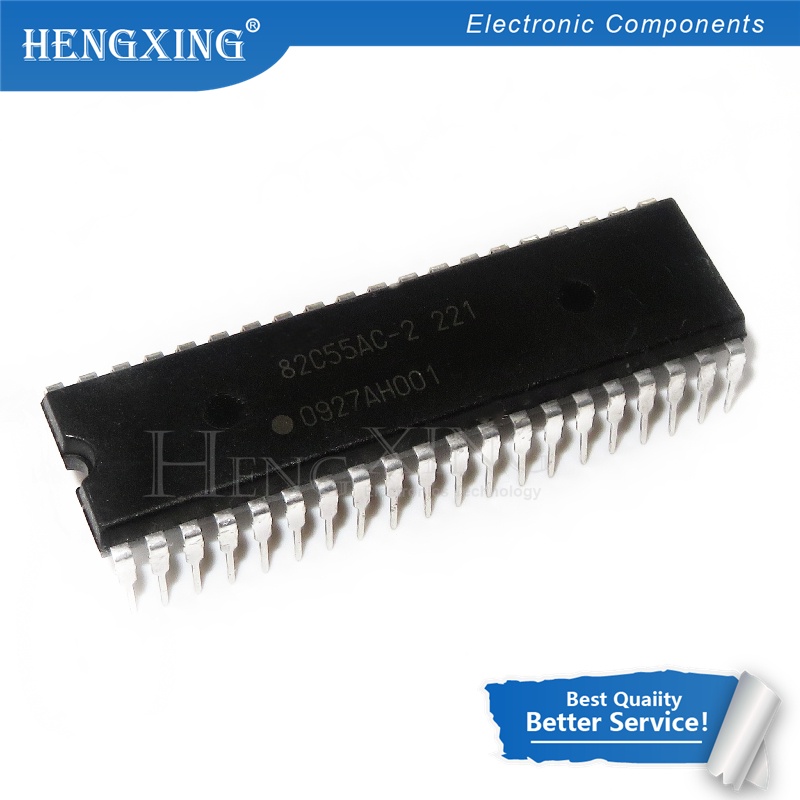 100pcs Ic UPD82C55AC-2 D82C55AC-2 D82C55 82C55 82C55 M82C55A-2C55A M8 DIP-40 DIP-40