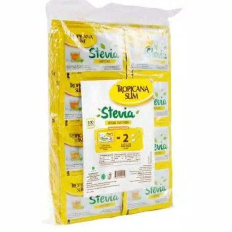 [9.9 Promo.id] - TROPICANA SLIM STEVIA 100 / GULA STEVIA / TROPICANA SLIM STEVIA / STEVIA / GULA DIE