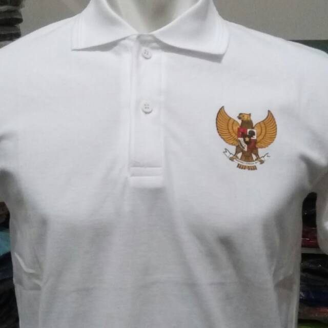 polo shirt kaos kerah garuda jumbo unisex big size xxxl - xxxxl