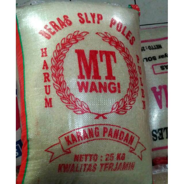 

Beras Mentik Wangi 1kg