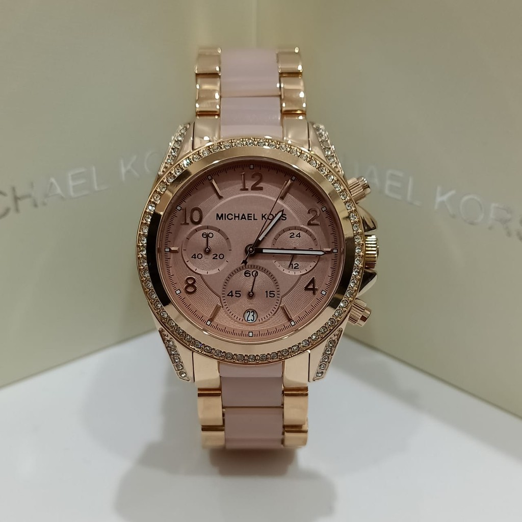 Jam Wanita MICHAEL KORS MK5943 MK 5943 Original Garansi Resmi  Free Baterai