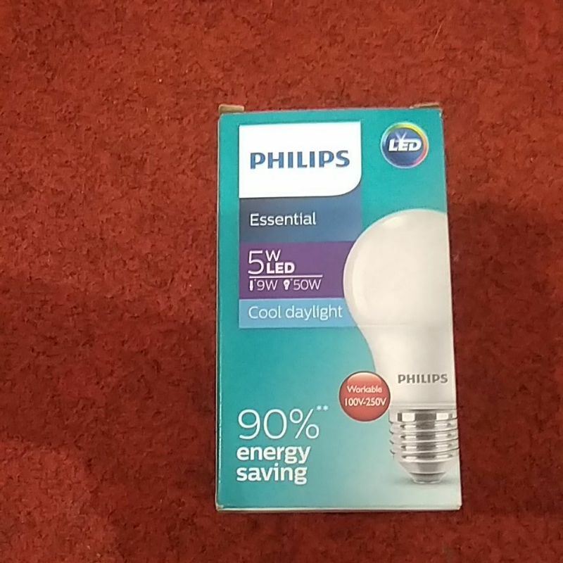 philips essential lampu5watt