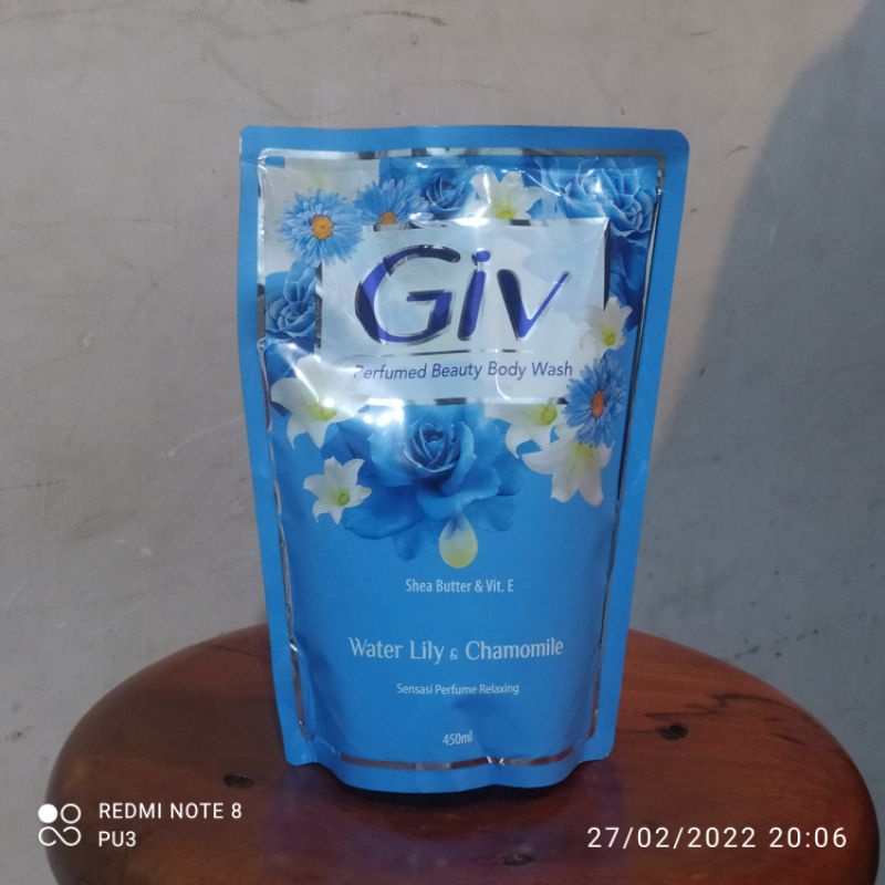 Giv Water Lily & Chamomile 450 ml Body Wash